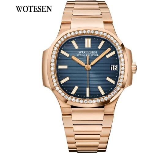 Автоматические часы WOTESEN China At AliExpress