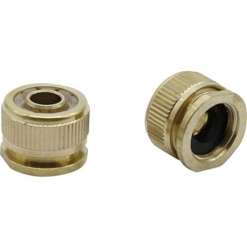 1/2" garden hose quick connector Brass Washing machine standard connector drip irrigation water hose adapter 20 Pcs