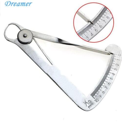 2 Pcs New Dental Lab Caliper Material Dental Materials stainless steel Caliper Dental Ruler