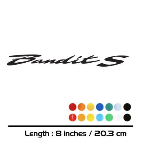 2 X New Motorcycle sticker bike Fuel tank Wheels helmet Luggage MOTO car accessories sign reflective decal For SUZUKI BANDIT S