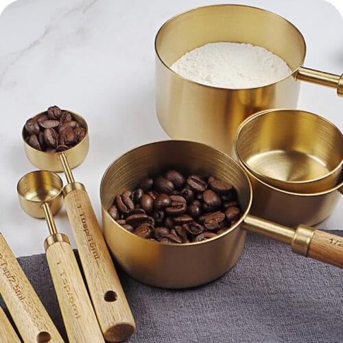4/8 Pcs Multi Purpose Spoons Cup Measuring Tools Coffee Sugar Scoop Cake Baking Measuring Cups Kitchen Cooking Baking Tools