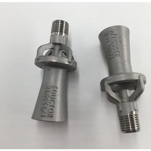 8PCS/Lot) Free Shipping Mixed flow eductor nozzle,tank mixing fluid eductors mixing jet eductor nozzle,venturi eductor nozzle