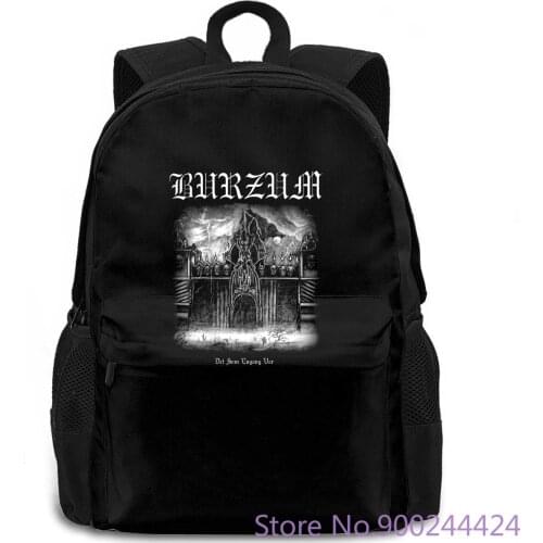 Burzum Det Som Engang VAR 2013 Banded Collar women men backpack laptop travel school adult student
