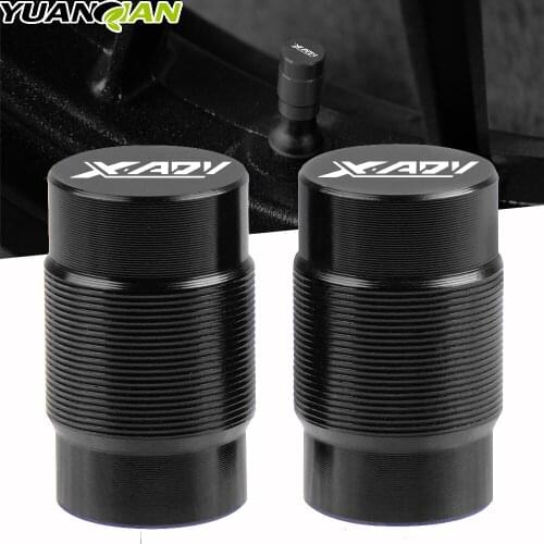Motorcycle CNC Aluminium Accessorie Wheel Tire Ventieldopjes CNC Luchtdicht Covers For Honda X-ADV XADV X ADV 750 2017-2018
