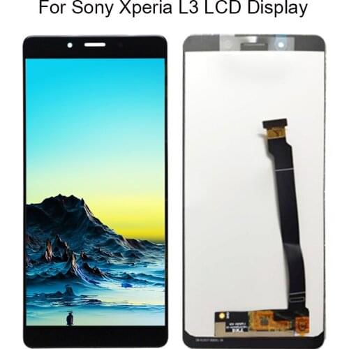 5.7" For Sony Xperia L3 LCD Display Touch Screen Digitizer Full Assembly Replacement Parts For I3312 I4312 I4332 I33 lcd