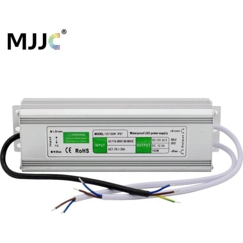 12V 24V LED Power Supply Unit Driver Electronic Transformer AC 110V 220V to 12 24 Volt 10W 30W 36W 60W 100W 150W Waterproof IP67