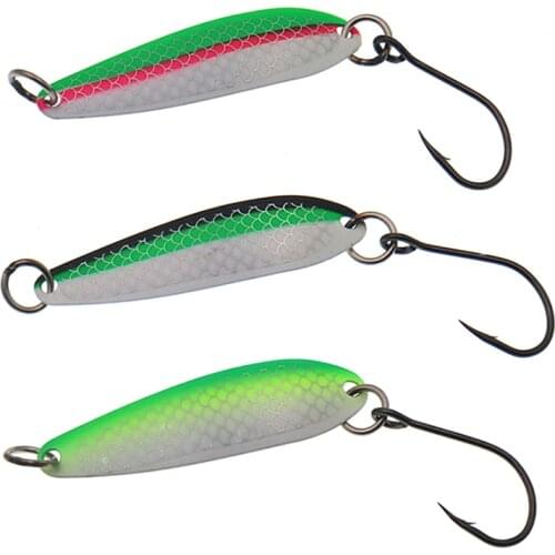 Metal Fishing Lure 7g Luminous Spoon Lure Sequin Hard Bait Spinner Bait Isca Artificial Peche Fishing Tackle