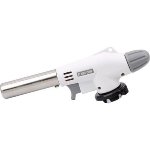 Metal Flame Gun Welding Gas Torch Multifunctional Outdoor Barbecue Torch Lighter Heating Ignition Butane BBQ Heating Tool