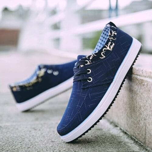 Fashion Shoes Walking Men Shoes Men Casual Shoes Hot Sale Sweat-Absorbant Breathable Casual Canvas Men Shoes