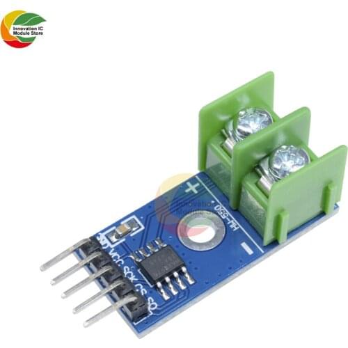 MAX6675 SPI Serial Output K-Type Thermocouple Temperature Sensor Module High Temperature 0-800℃ for Arduino