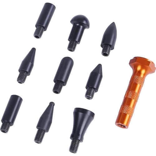 Super PDR Tools Kit For Car Tap Down Pen For Rubber Hammer Dent Repair Tool Auto PDR Dent Tap Down Hammer Dent Repair Hand Tools