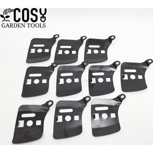 10Pcs/lot Chain Guide Bar Plate For Chinese Chainsaw 2500 25cc Small Gasoline Chain saws Spares Parts