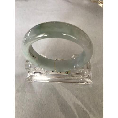 Real Jade Bangle for Good Luck and Prosperity (#4)