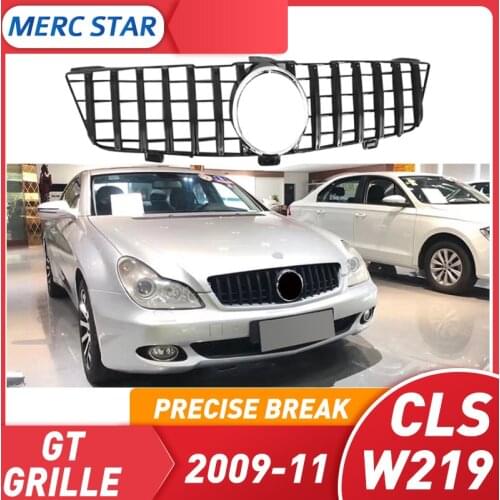 Parrilla delantera apta para parrilla CLS clase W219 GT, novedad, 2006-11, W219, CLS300, CLS350, CLS500, sin emblema