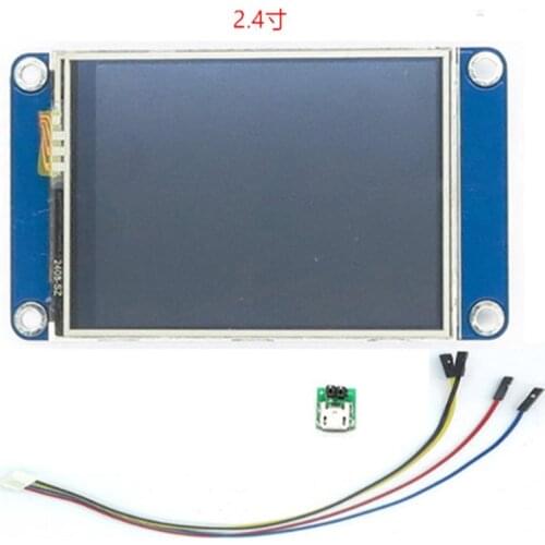 Nextion NX3224T024 - 2.4'' Full-color HMI Intelligent LCD Resistive Touch Display Module Easy To Operate for Basic Programmers