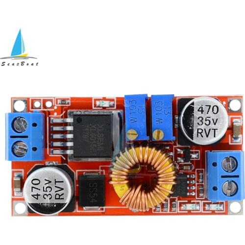 XL4015 5A DC to DC 8V-36V to 1.25V-32V CC CV Lithium Battery Step Down Charging Board Led Power Converter Lithium Charger Module
