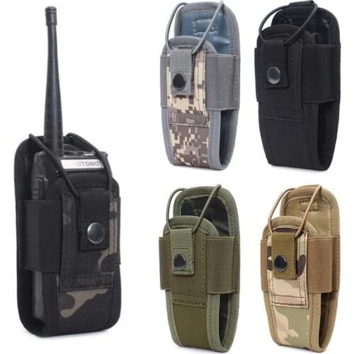 MOLEE Radio Pouch for Baofeng Holster Belt Multicam Plate Carrier Radio Pouch Mbitr Walkie Talkie Bag 5.11 ASIP Radio Holder