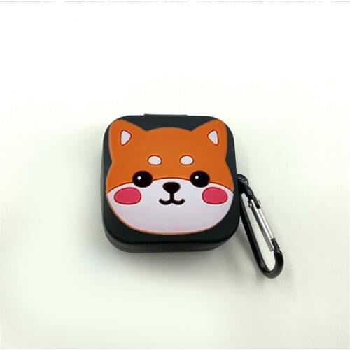 For Xiaomi Mi Air 2 SE Cases Cartoon Dogs Anti-fall Silicone Wireless Bluetooth Earphone Protective Cover air2se Case Fundas