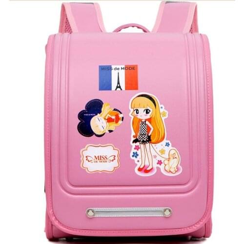 Kids PU Japan school Bag Japan style School Backpack for girls kids Orthopedic backpack book bags students backpack bag for boys