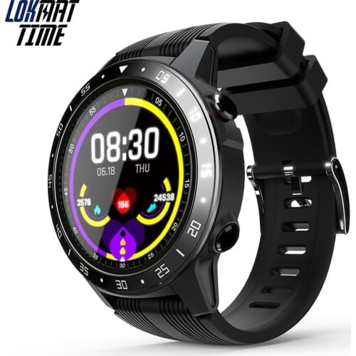 Lokmat Time Sport GPS Smart Watch Full Touch Screen Bluetooth Calls on Smartwatch Women Men SIM Card Watches for Androind iOS