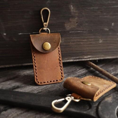 ON Sale vintage leather designer car auto Keychain for bags key rings jewelry accessories porte clef Key holder for keys