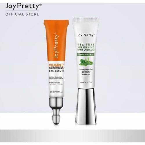 JoyPretty 2PCS Eye Cream Serum Mask Anti Dark Circle Eye Bags Removal Patches Moisturizing Face Eye Skin Care Korean Cosmetics