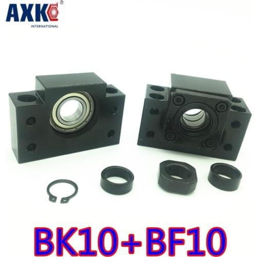 2019 Real Rodamientos Free Shipping Bk10 Bf10 Set : One Pc Of And For Ball Screw Sfu1204 (rm1204 Ballscrew) Support Cnc Parts