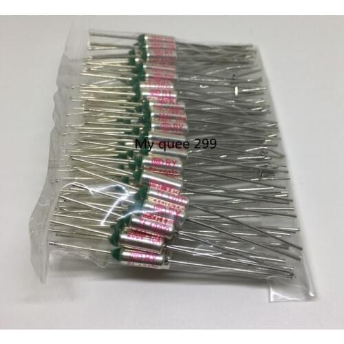 Free Shipping RY 100pcs/lot New Micro thermal fuse 10A 250V RY 120 Degrees Tf 120 C Mini temp fuse metal shell Thermal Cutoff