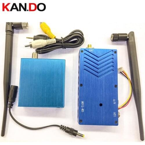 10W 1.3G Wireless cctv transceiver 1.3G Video Audio Transmitter image transmission AV sender video drone transmitter FPV