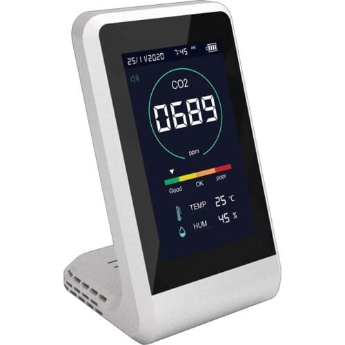 CO2 Manager, CO2 Concentration Measurement, CO Sensor, Air Quality Detector, Temperature and Humidity Measurement