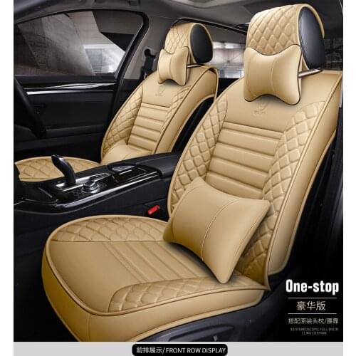 TO YOUR TASTE auto accessories car seat covers leather for Chery G5 M1 G3 V5 X5 JAC Binyue Refine J6 J3 rein T6 T3 T5 T7 trendy