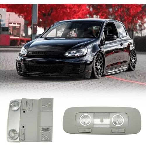 NEW-Car Front and Rear Dome Light Ceiling Lamps Reading Lamps Interior Lamps for Golf 6 MK6 for Passat B6 for Superb