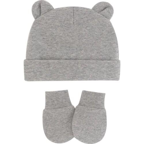 3pcs/Lot Autumn Winter New Baby Hat Boy Girl Beanies Fashion Ears Bonnet Infant Hats Toddler Kids Outdoor Warm Beanie Cap