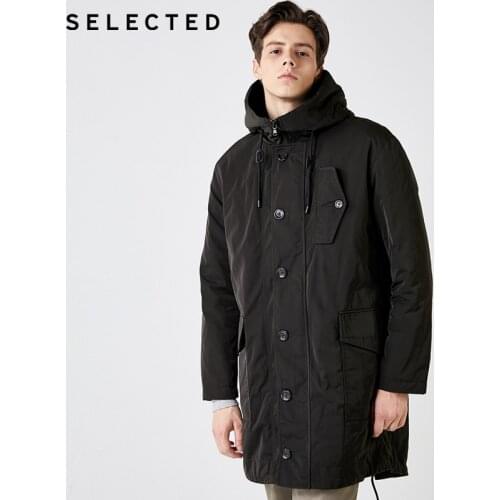 Мужские длинные парки SELECTED China At AliExpress
