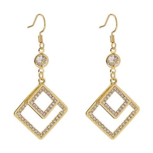 2021 New Arrival Fashion Earrings Drop Earrings Uroru Zinc Alloy Cute/romantic Geometric Women Dangle Earrings