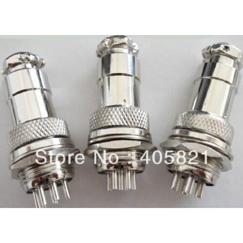 8pin Aviation plug,20mm circular connector,Socket Plug,GX20 8pins DF20