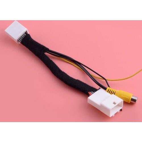 Car Rear-view Reverse Backup Camera Adapter Cable Wiring Harness Fit For Scion FR-S IQ TC CB XD Subaru BRZ Toyota 4-Runner 2014