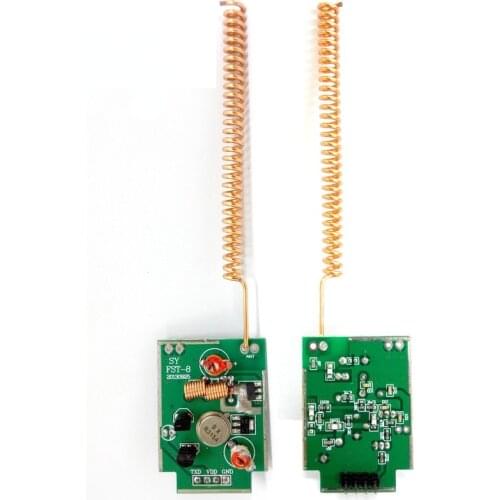 315M/433MA890 4000m Wireless Transmitter Module FST-8 High-power Long-distance Transceiver