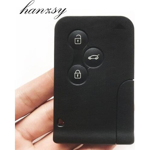 3 Buttons Remote Key shell For renault Clio Logan Megane 2 3 Koleos Scenic Replacement Car Key Case Cover Fob