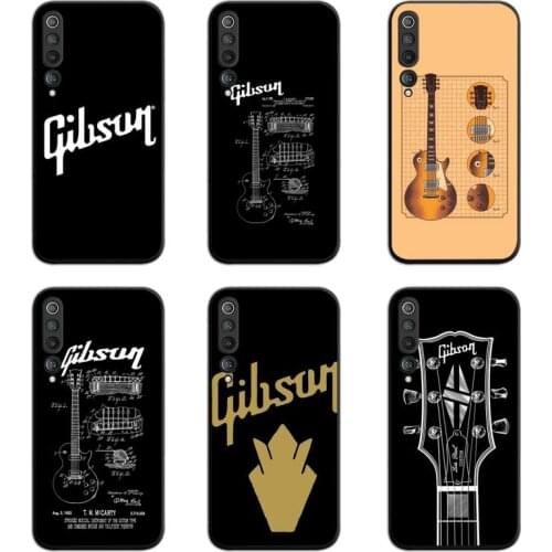 Les Paul Gibson Guitar Phone Case For Xiaomi Mi Note 10 Lite Mi 9T Pro xiaomi 10 CC9 9SE