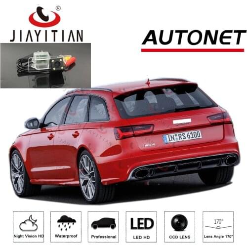 JIAYITIAN Rear View Camera For Audi RS6 RS 6 Avant C7 4G MK3 2013~2018 CCD Night Vision Backup camera license plate camera