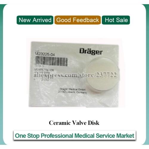 Original Drager Anesthesia Machine Ceramic Valve Disk M23225-04 E VALVE DISC