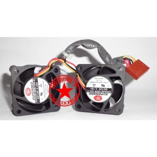 SUPERRED CHA4012DB-OM-A DC 12V 0.18A 6-wire 6-pin 40X40X20mm Server Cooling Fan