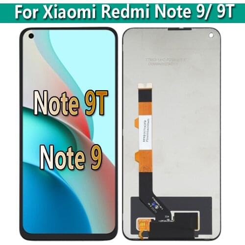 6.53" For Xiaomi Redmi Note 9T 5G M2007J22G J22 LCD Touch Screen Digitizer Assembly For Xiaomi Redmi Note 9 5G M2007J22C