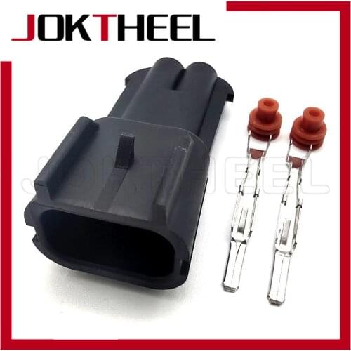 1/5/10/20 set Delphi 2 pin Sealed 2.8mm male Metri pack waterproof auto connector lamp plug for car DJ7025C-2.8-11