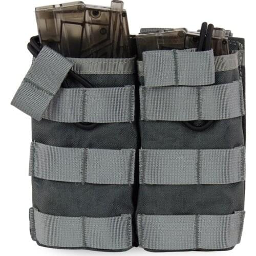 1000 Nylon Double Magazine Pouch Tactical Army Shooting AK M4 Mag Case Military Paintball Equipment Outdoor