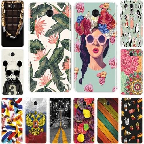 Phone Case For Huawei Y5 Y6 Y7 Prime 2017 2018 Y9 2019 Soft Silicone TPU Art Landscapes Back Cover For Huawei Y3 Y5 Y6 II Y7 Pro