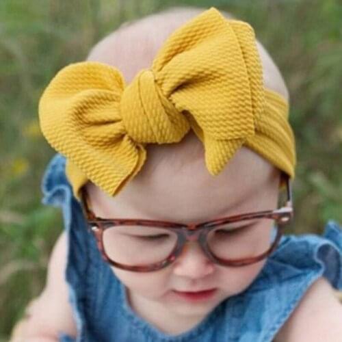 Baby Hair Bow Flower Headband Fashion Cute Kawaii Hair Band Handmade Children Newborn Toddler DIY Hair Accessories