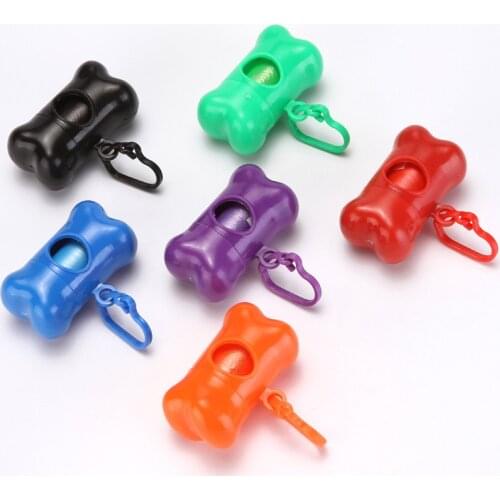 Pet Waste Bag Dispenser For Dog Waste Bag Holder Plastic Garbage Bag Dispenser Carrier Case Dog Pet Supply