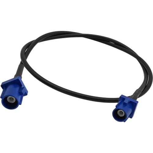 Fakra C Male to Fakra C Male Adapter Connector RF Coaxial GPS Antenna Aerial Assembly Electrical Wire RG174 Pigtail Cable